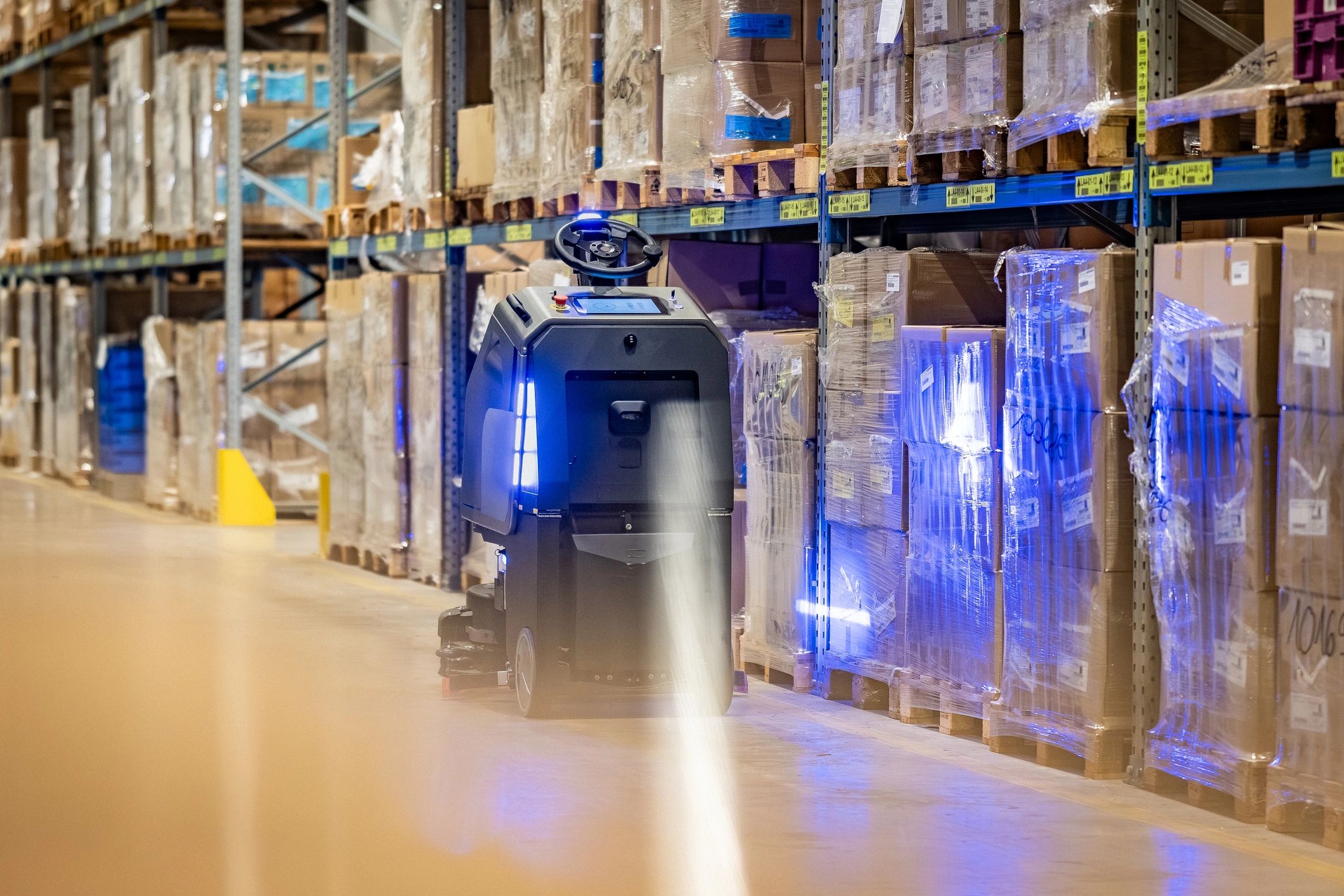 Tecnología de automatización en operación